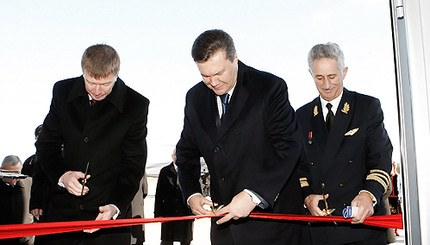 Президент открыл международный терминал аэропорта «Кировоград»