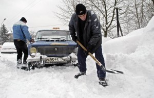 Дорога на Крым превратилась в кладбище автомобилей 