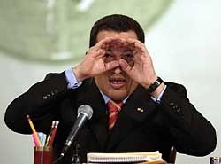 Чавес приказал сбивать самолеты над Венесуэлой 