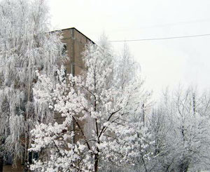 Посреди зимы в Днепропетровске гремела гроза! 