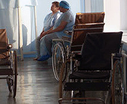 Из-за гололеда у медиков Луганщины прибавилось работы 