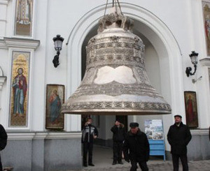 Наши  мастера отлили колокол для одесского монастыря 
