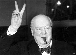 Окурок Черчилля продан за 7 тысяч долларов 