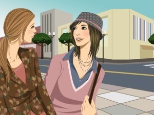 Модницы забыли, что обчистили комиссионку 