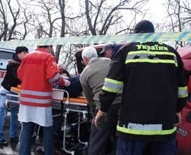 Близ Симферополя фура протаранила грузовик 