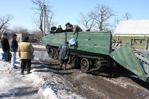 На Днепропетровщине растет зона подтопления 