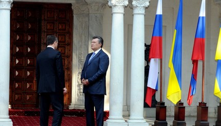В Ливадии состоялась встреча и переговоры президентов Украины и России Виктора Януковича и Владимира Путина