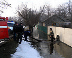 В Полтавской области затопило 31 жилой дом в пяти районах 