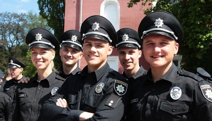 Патрульная полиция Кировограда приняла присягу