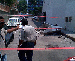 Мексику сотрясло мощное землетрясение 