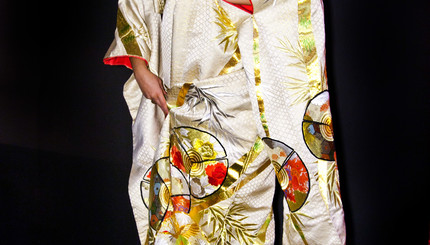 В Киеве показали японскую выставку кимоно  