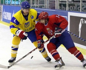 Украинские хоккеисты беспощадно разгромили сербов. Счет 15:2 