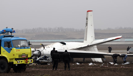 Катастрофа самолета в Донецке 