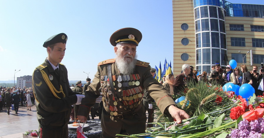 День Победы отметили в Днепропетровске