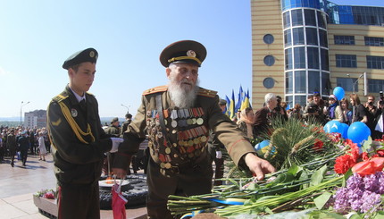 День Победы отметили в Днепропетровске