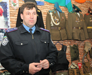 Капитан милиции создал военный музей  