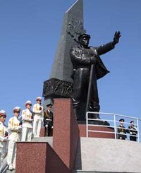 В Одессе открыли памятник шахтерам Донбасса 