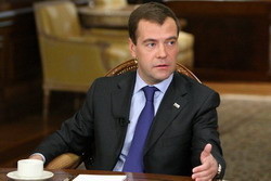 Медведев - украинским журналистам: 