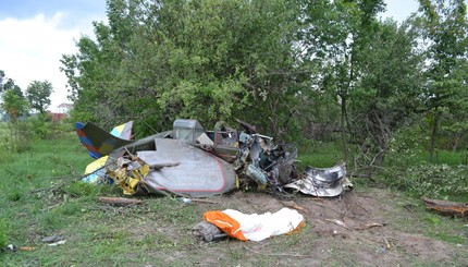 Крушение самолета под Киевом
