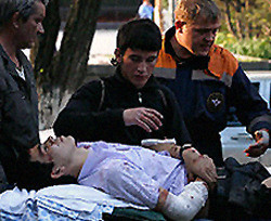 В центре Ставрополя заложили бомбу на глазах у милиции [Фото, видео]