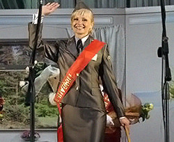 Проводницу поезда «Луганск-Москва» признали лучшей в стране  [Фото]