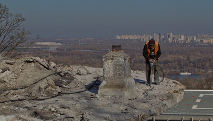 Реконструкция смотровой площадки в Киеве