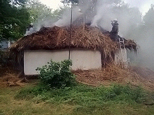 В Киевской области пытались сжечь музей