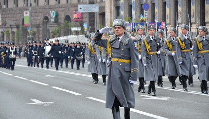 Военный парад в честь 70-летия освобождения Киева
