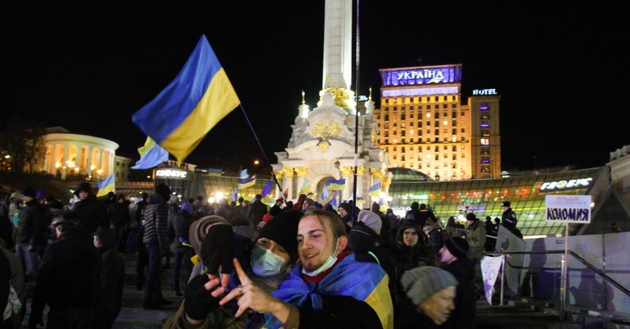 Ночная жизнь Евромайдана
