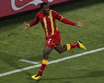 ЧМ-2010: сборная Ганы прорвалась в четвертьфинал