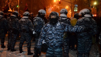 Евромайдан, 09.12.13, вечер