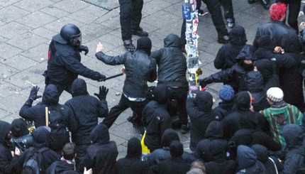 Беспорядки в Европе. В Гамбурге пострадали более ста полицейских