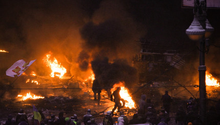 Штурм Грушевского: Киев в огне и дыму