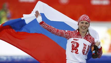 У России  бронза в конькобежном спорте