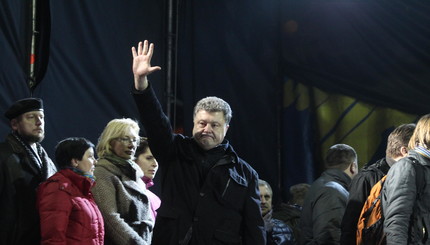 Юлия Тимошенко выступила на Майдане Независимости