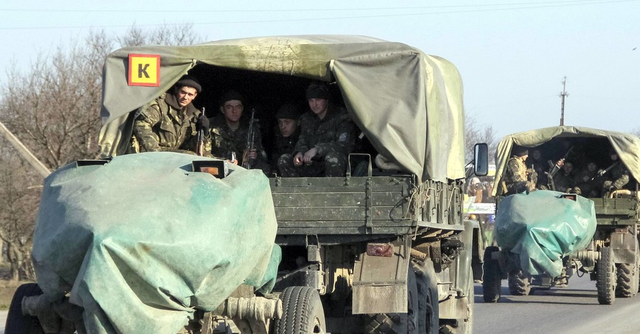 ВДВ Украины под Первомайском.