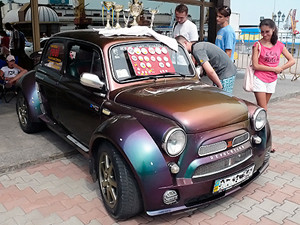 В Одессе на автошоу показали «Запорожец-хамелеон»