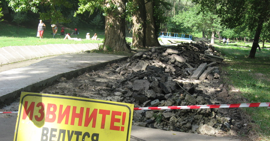 В Саржином яру устроят площадку для йогов