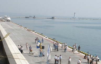 В Одессе открыли самый длинный причал на Черном море