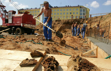 На Черниговщине рабочие откопали мамонта 