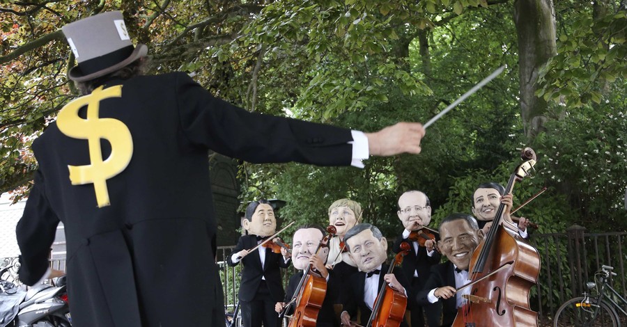 Саммит Большой семерки в Брюсселе стал мишенью для троллинга со стороны антиглобалистов