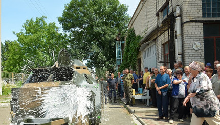 Николаевцы создали для пограничников передвижной блок-пост 