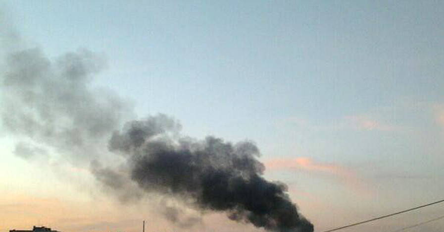 Взорван склад вооружений в Донецке