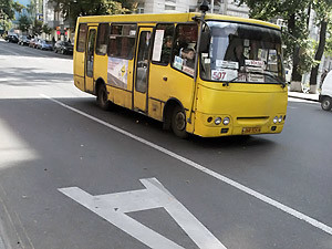 На дорогах нарисуют отдельную полосу для общественного транспорта