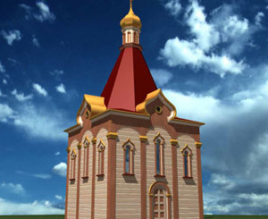На месте разрушенного храма построят деревянную церковь