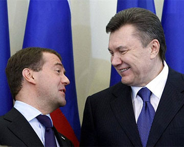 Янукович и Медведев решили упростить процесс пересечения украино-российской границы