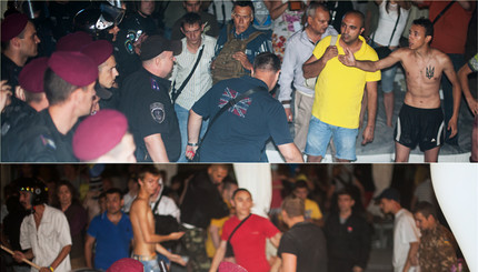 В Одессе на концерте Ани Лорак милиция подралась с активистами Евромайдана