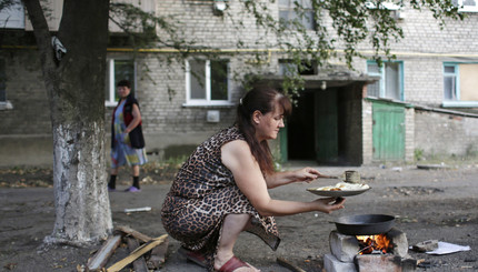 В Луганске нет света, воды, связи и интернета, нет бензина, дизтоплива и газа