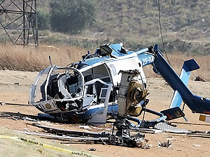 В Глубоком Яру погибли два пилота вертолета