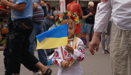 Как малыши отпраздновали День Независимости Украины